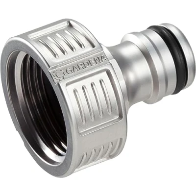 Imagen de Gardena 18241 50 Conector para grifo, 26,5 mm (G 3/4&quot;), resistente a las heladas, empaquetado
