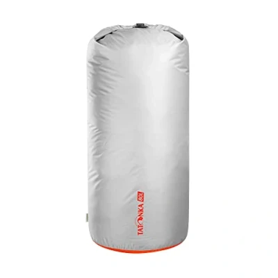 Imagen de Tatonka Bolsa Seca de 80 l, Impermeable, con Cierre Enrollable y Ranura, poliéster Reciclado, litros Volumen, Color Gris
