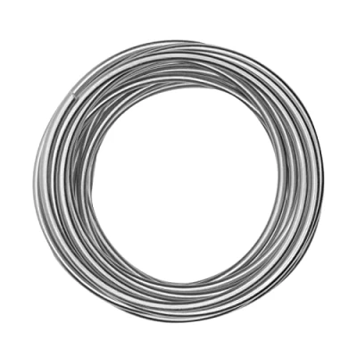 Imagen de Vaessen Creative Redondo Alambre de Aluminio, Plata (Silver), 1000 x 0.5 cm, 10