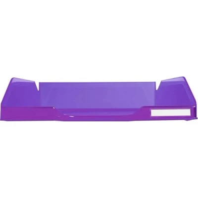 Imagen de Exacompta Linicolor Bandeja de correo, color morado translúcido