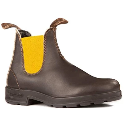 Imagen de Blundstone Original 500 Series, Chelsea Boot Hombre, Brown/Mustard, 38.5 EU