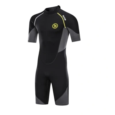 Imagen de ZCCO Trajes de Neopreno Premium para Hombre, 1,5/3 mm, Pesca submarina, Snorkel, Surf, piragüismo, Buceo (XXL, 1.5mm)