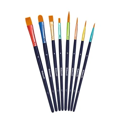 Imagen de Pelikan Lote de 8 pinceaux synthétiques Calidad supérieure