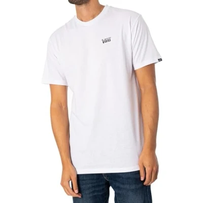 Imagen de Vans Camiseta Mini Script para Hombre, Blanco, S