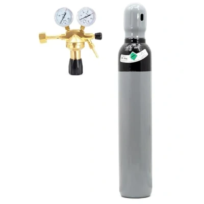 Imagen de Bombona de gas nitrógeno, hidrógeno, 8 l, 1,8 m3, aire acondicionado, reductor fugas, 40 bar