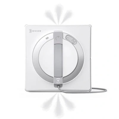 Imagen de ECOVACS Winbot W2 Pro Robot limpiacristales, pulverizador de Agua 3 boquillas, Sistema protección 10 Niveles, planificación Ruta Win Slam 4.0, Ascenso Constante