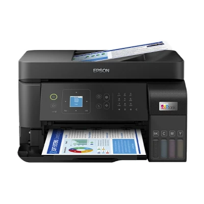 Imagen de Impresora multifunción Epson EcoTank ET 4810, Inyección de tinta, Monocolor 33 ppm, Escaneo, Fax, Negro