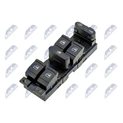 Imagen de NTY EWS VW 006 Interruptor, cierre de la puerta SEAT: Leon I Hatchback, Toledo 2 Limousine, VOLKSWAGEN: Passat B5 Variant, Golf 4 norauto, oscaro,