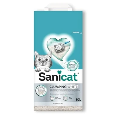 Imagen de Sanicat Clumping White Unscented 10 L