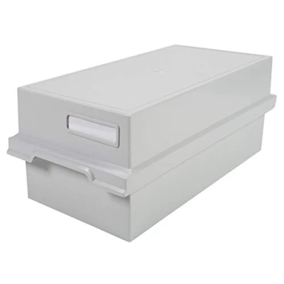 Imagen de Schedari in plastica con coperchio Exacompta A6 orizzontale 171x335x139 mm 1200 51240D