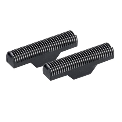 Imagen de GAMMA+ Set de 2 Cuchillas CRUNCHY Acero Inoxidable, Cuchilla Repuesto para Afeitadora Gamma+, Accesorio Original Compatible con Eléctrica Boosted