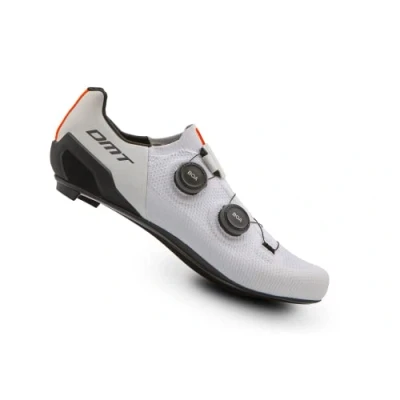 Imagen de DMT Sh10, Zapatos de Ciclismo Carretera Unisex Adulto, Blanco y Negro, 47 EU