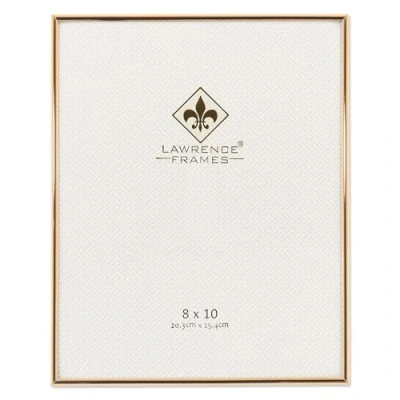 Imagen de Lawrence Simply Gold Metal Marco de Fotos, Dorado, 8 x 10