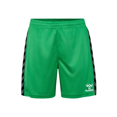 Imagen de Hummel Authentic Pantalón corto de deporte para niños, Talla: 6a, Jelly bean