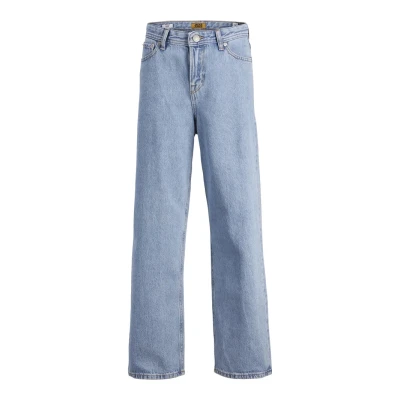 Imagen de Jack &amp; Jones Junior Jjialex Jjoriginal Vaqueros boyfriend para niños, Talla: 8a, Blue denim