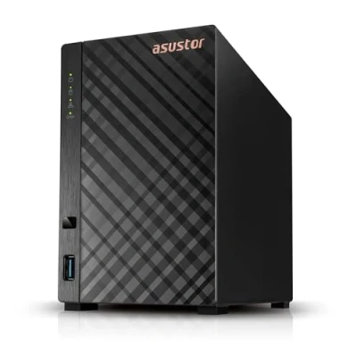 Imagen de Asustor Drivestor 2 Lite AS1102TL, Bay NAS, 1.7GHz Quad Core, 1GbE Port, 1GB RAM DDR4, Almacenamiento conectado a la red