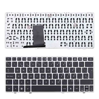 Imagen de Teclado Compatible con HP ELITEBOOK 2560P Negro Marco Plata