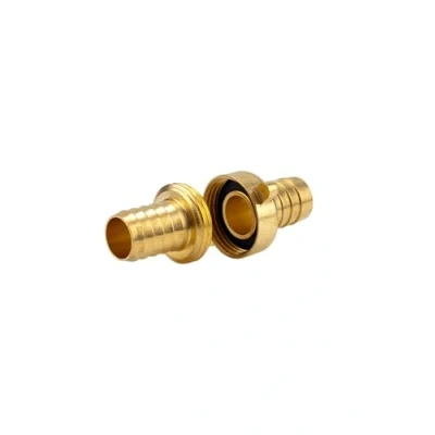 Imagen de prensaestopas de latón GARDENA, 3 partes: para extensión manguera, rosca 33,3 mm (G 1 &quot;), mangueras 19 (3/4&quot;) (7152 20)