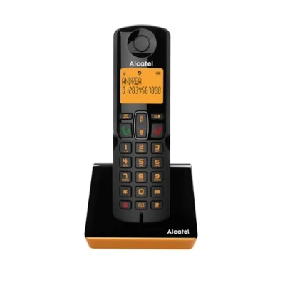 Imagen de ¡Oferta 21% ! Alcatel Dec S280 Black+Orange Telefono Sobremesa