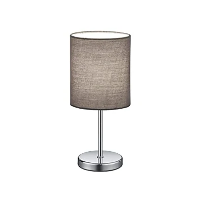 Imagen de Reality Lighting R50491001 Jerry Lámpara de mesa, bombilla excl. 1x E14, max. 40 W, 230V 50Hz, cromo/blanco, 28 x 13 15 cm
