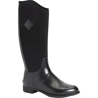 Imagen de Muck Boots Derby Tall, Botas de Lluvia Mujer, Black, 41 EU