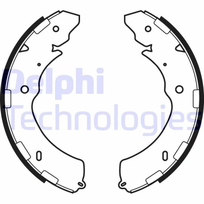 Imagen de DELPHI LS2064 Zapatas de Freno 295 51 MITSUBISHI: L200 / Triton IV Pick up, Camión plataforma Chasis, V up
