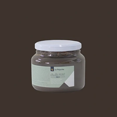 Imagen de La Pajarita 105291 Pintura para Decoración y DIY, Chalk, 1, Marron Glacé