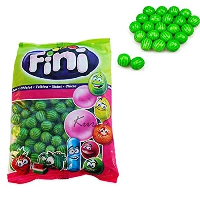 Imagen de Fini Fizzy Watermelon Bubblegum Finalizar 1kg dulces y españoles