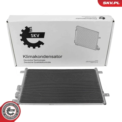 Imagen de ESEN SKV 86SKV527 Condensador sin secador Aluminio 573mm ALFA ROMEO: 147, 156 Berlina