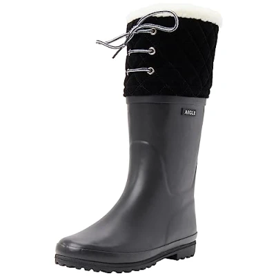 Imagen de Aigle Polka Giboulee, Botas de Agua Mujer, Negro (New Black), 35 EU