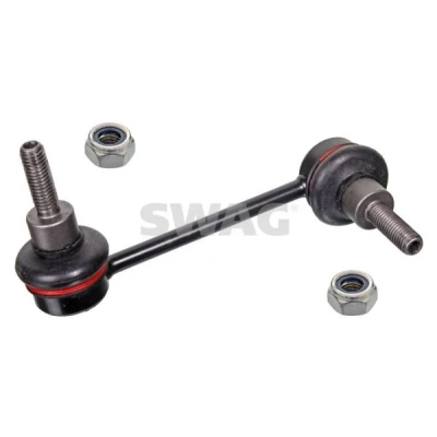 Imagen de SWAG 60 91 9866 Bieleta de suspensión Eje delantero, derecha 127 M10 x 1,5 con tuerca autofijadora Acero NISSAN: Interstar Furgón