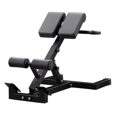 Imagen de Banco de extensión espalda Máquina silla romana multifunción Ejercicio abdominal Entrenador fuerza piernas Equipo gimnasio para en