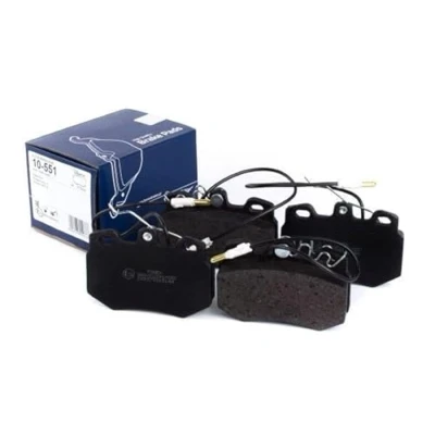 Imagen de TOMEX brakes TX 10 551 Juego de pastillas freno Eje delantero con contacto avisador desgaste CITROËN: C15 Furgón, C6 Berlina, Familiar