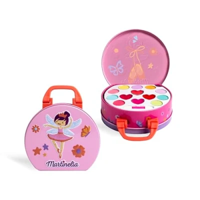 Imagen de LIRAGRAM Lata de Belleza Martinelia Magic Ballet. 11x10,5x3,5 cm. Incluye 9 Sombras Ojos 4 Brillos Labios. (1)