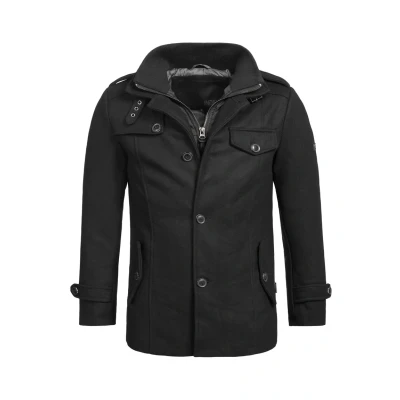 Imagen de Indicode Jeans Brandan Abrigo corto, Hombre, Talla: Small, Black
