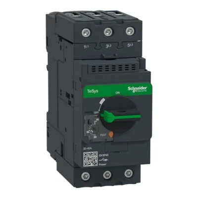 Imagen de Schneider Electric GV3P40 Tesys Gv3, Disyuntor Magnetotérmico, 30…40A, Conectores Everlink Btr
