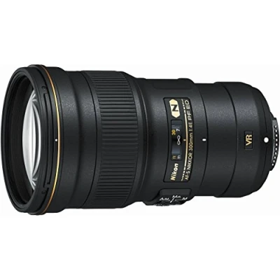 Imagen de Nikon AF S 300mm F/4.0 e PF ED VR SLR Tele Objetivo (SLR, 16/10, Teleobjetivo, 1,4 M, 30 cm, Nikon, Negro)