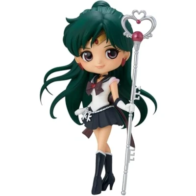 Imagen de Banpresto Figura Q Posket Sailor Pluto: Setsuna Meiō Pretty Guardian Moon Eternal 14cm BP17310 Multicolor