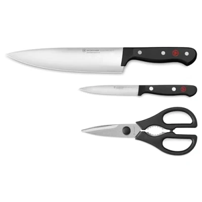 Imagen de Wüsthof Gourmet Juego de cuchillos con 3 piezas