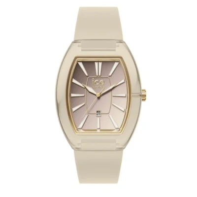 Imagen de Ice WATCH Boliday Dome Almond Skin Sunset Reloj Almendra para Mujer con Correa de Silicona 024039 Small (37mm)