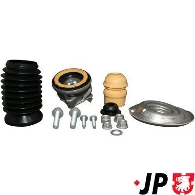 Imagen de JP GROUP 1342400110 Kit reparación, apoyo columna amortiguación Eje delantero, izquierda, derecha con piezas de montaje