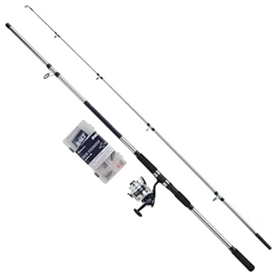 Imagen de Shakespeare Salt Pier Pounder Combo para Mar 3.00m (112 225g) Caña surfcasting
