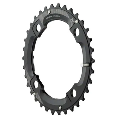 Imagen de Sram Uni MTB 34T, LK Aluminio 2 x 10, Pin, M (GX), 11.6218.021.000 Cadena Hojas, Negro, 104 mm