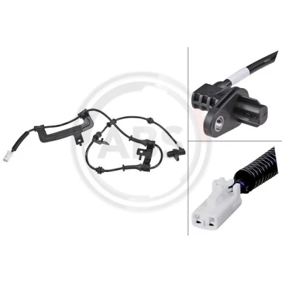 Imagen de A.B.S. 31838 Sensor de ABS activo 870 blanco