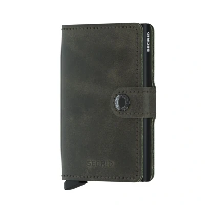 Imagen de Secrid Miniwallet Vintage Olive Black Grabado gratuito