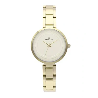 Imagen de Radiant Reloj analógico para Mujer Colección Tatiana. Dorado con Brazalete y Esfera Dorada. 3ATM. 32mm. Referencia RA488205.