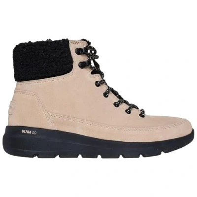 Imagen de Skechers Glacial Ultra Woodlands, Botas Cortas al Tobillo Mujer, Natural, 38.5 EU