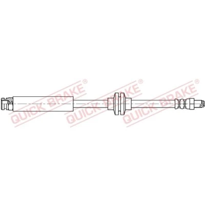 Imagen de QUICK BRAKE 32.813 Latiguillos de Freno 475 M10x1 FIAT: Panda II Hatchback