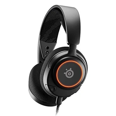 Imagen de Auriculares gaming Steel Series Arctis Nova 3, Controladores Hi Fi, Luces RGB, Negro
