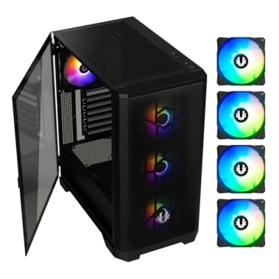 Imagen de Accesorios PC y Portátiles Marca BITFENIX Modelo Case Mid.T Nova Mesh SE TG ARGB Black
